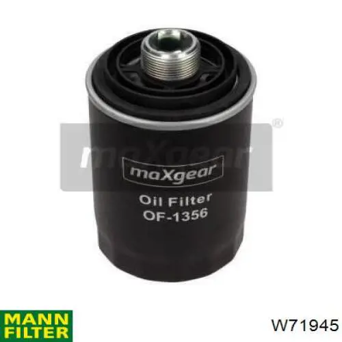 Масляний фільтр W71945 Mann-Filter