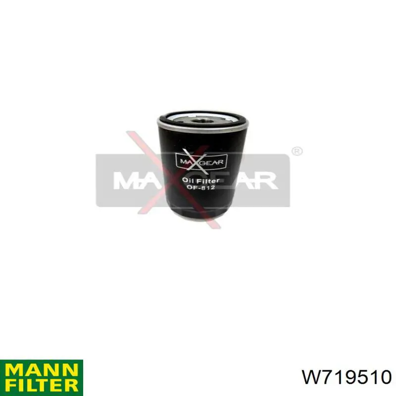 W719510 Mann-Filter фільтр масляний