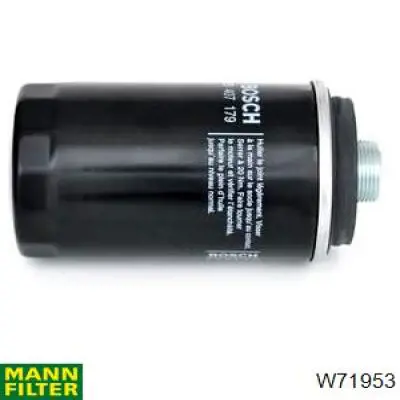 Масляний фільтр двигуна Mann-Filter W71953 ціна, від 15.37 USD