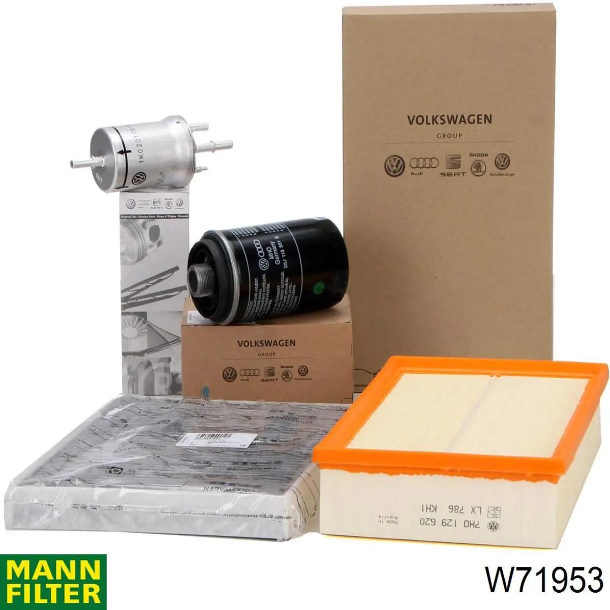 Купити W71953 Mann-Filter Фільтр очищення масла відцентровий