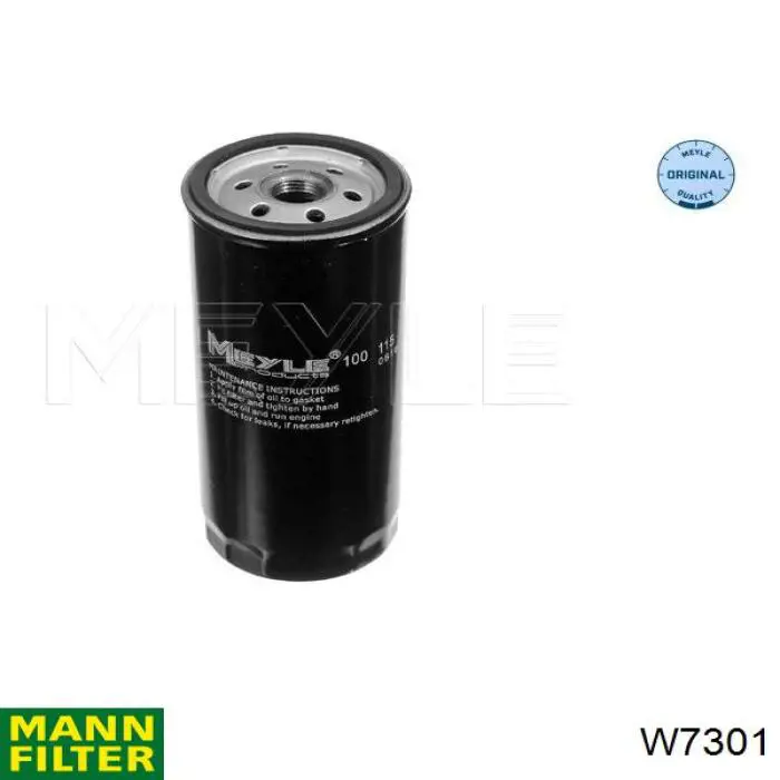 Масляний фільтр двигуна Mann-Filter W7301 ціна, від 9.73 USD