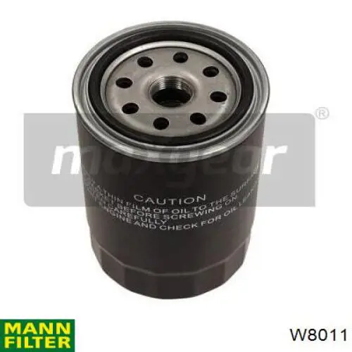 Масляний фільтр двигуна Mann-Filter W8011 ціна, від 12.20 USD