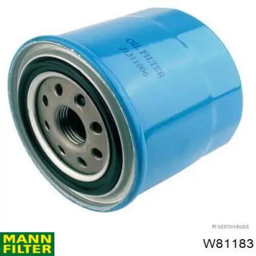 Масляний фільтр двигуна Mann-Filter W81183 ціна, від 4.13 USD