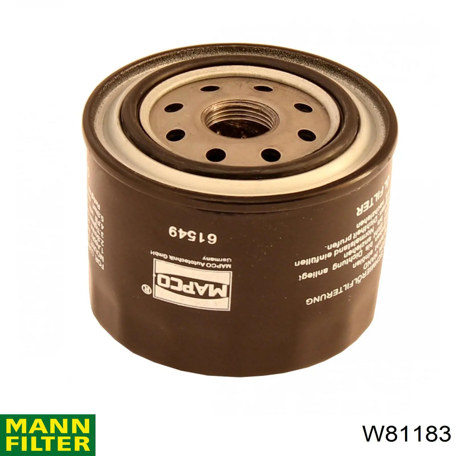 Купити W81183 Mann-Filter Фільтр очищення масла відцентровий
