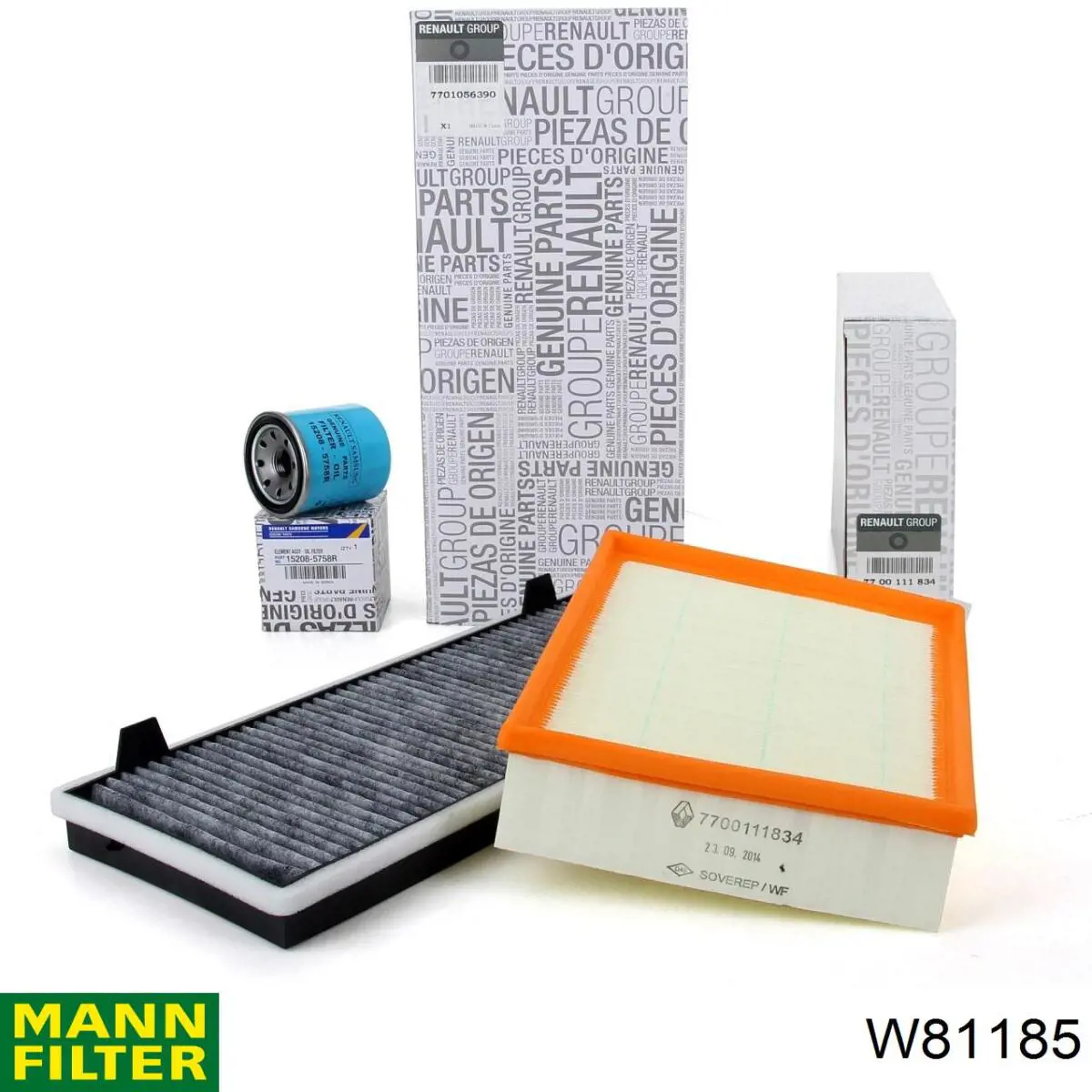 W81185 Mann-Filter Фільтр масла