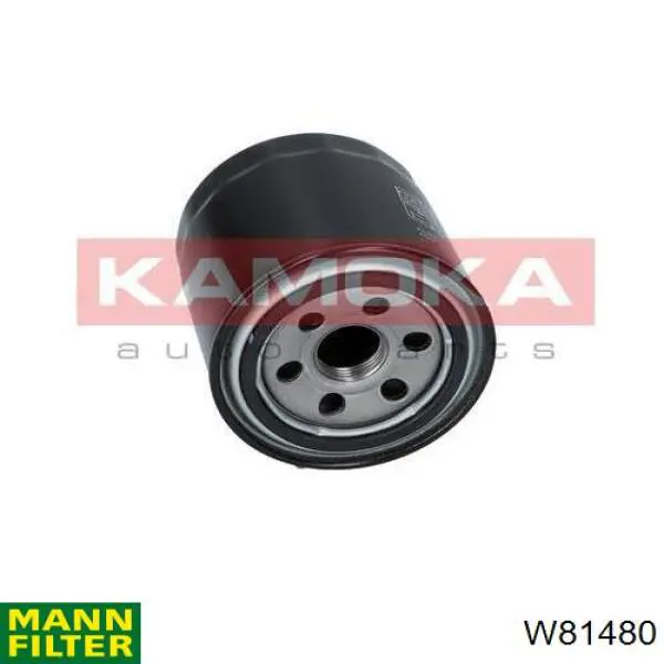Масляний фільтр двигуна Mann-Filter W81480 ціна, від 7.08 USD