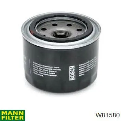 Масляний фільтр двигуна Mann-Filter W81580 ціна, від 3.77 USD