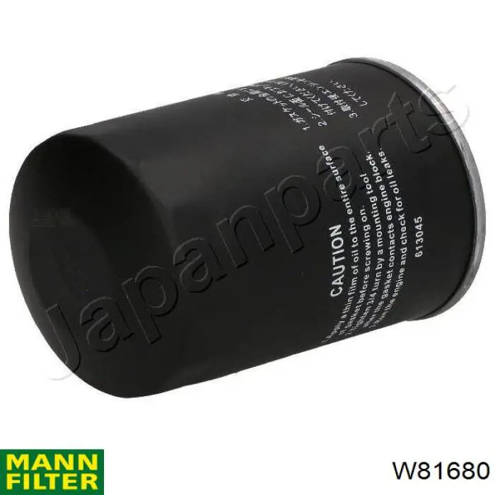Фільтр масляний Mann-Filter W81680