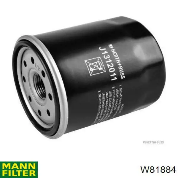 W81884 Mann-Filter Фільтр масла