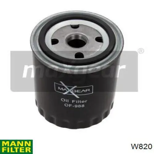 W820 Mann-Filter фільтр масляний