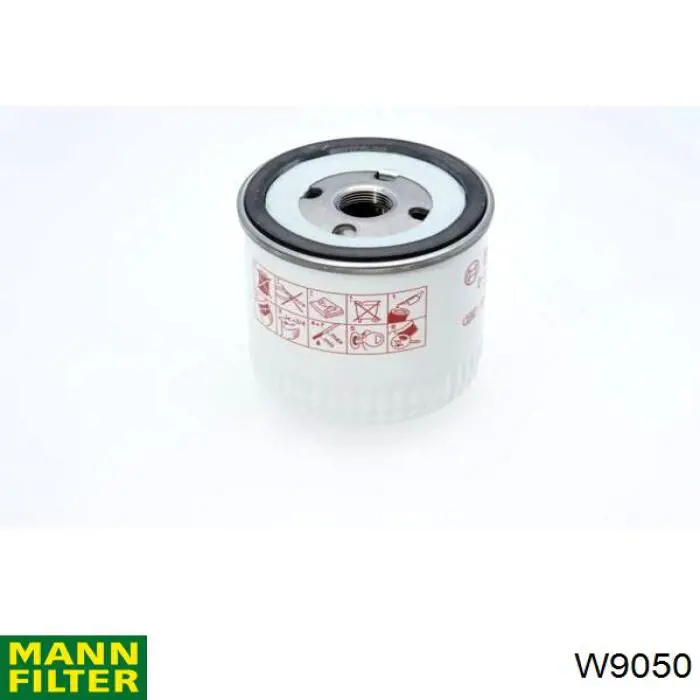 Масляний фільтр двигуна Mann-Filter W9050 ціна, від 8.93 USD