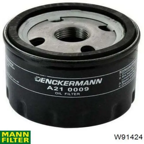 Масляний фільтр W91424 Mann-Filter