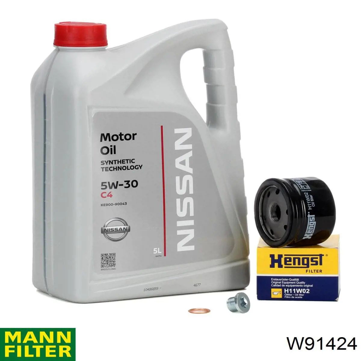 Купити W91424 Mann-Filter Фільтр очищення масла відцентровий