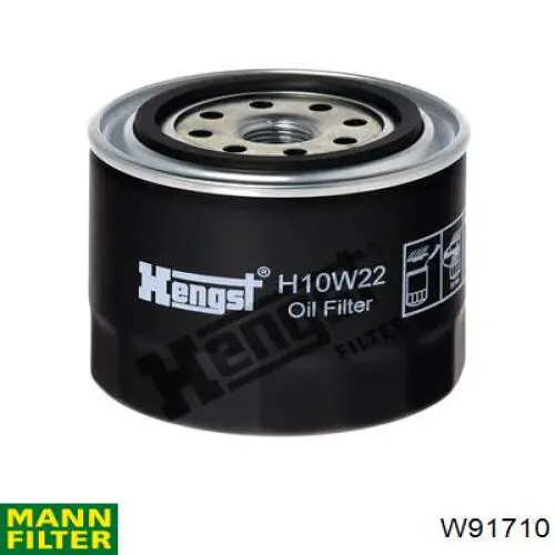 W91710 Mann-Filter фільтр масляний