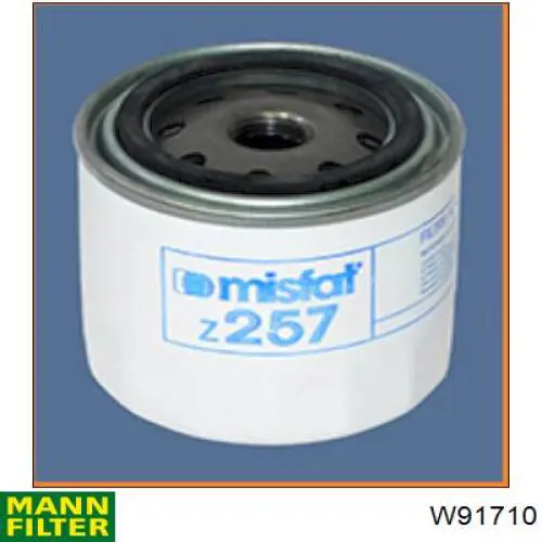 W91710 Mann-Filter Фільтр масла