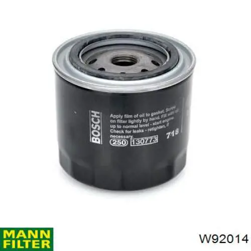 W92014 Mann-Filter фільтр масляний