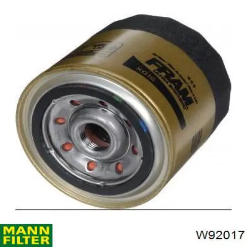 Масляний фільтр W92017 Mann-Filter