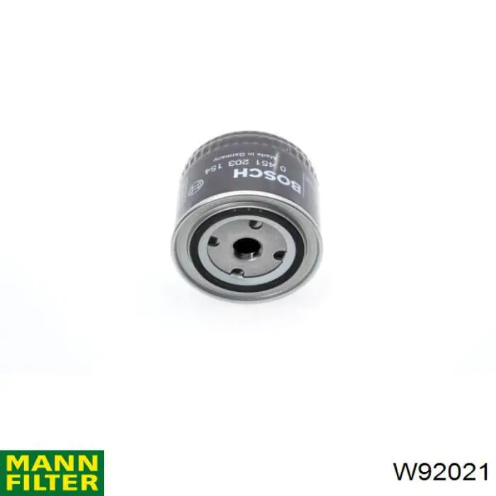 W92021 Mann-Filter фільтр масляний