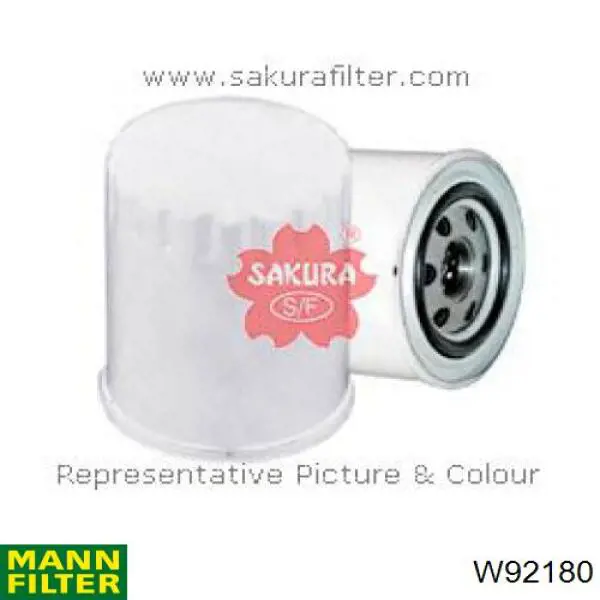 Купити W92180 Mann-Filter Фільтр очищення масла відцентровий