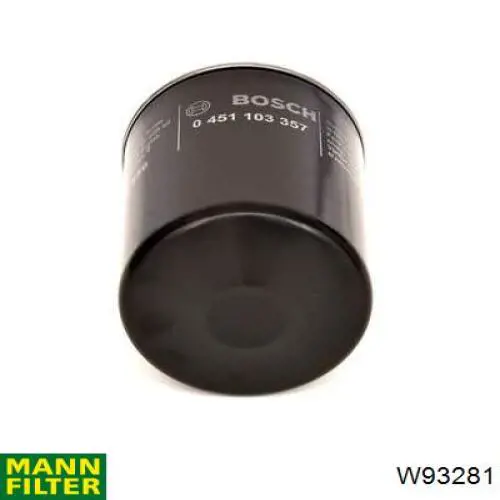 W93281 Mann-Filter фільтр масляний