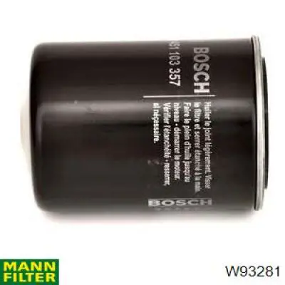 Масляний фільтр двигуна Mann-Filter W93281 ціна, від 6.63 USD