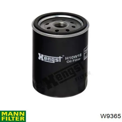 Масляний фільтр двигуна Mann-Filter W9365 ціна, від 12.68 USD
