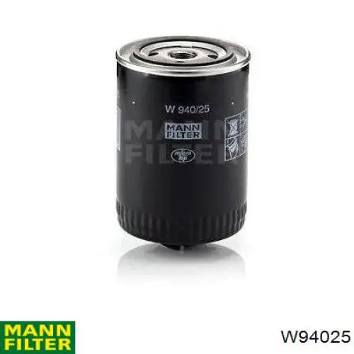 W94025 Mann-Filter фільтр масляний