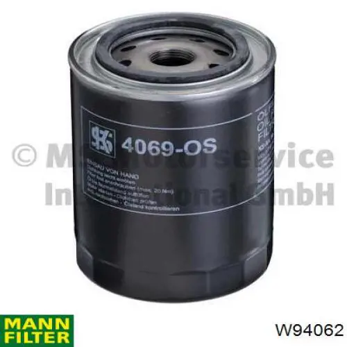 Фільтр масляний Mann-Filter W94062