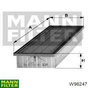 Масляний фільтр двигуна Mann-Filter W96247 ціна, від 11.97 USD