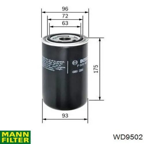 Фільтр гідравлічної системи AT274339 John Deere