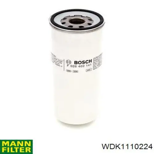 Купити WDK1110224 Mann-Filter Фільтр-відстійник палива грубої очистки