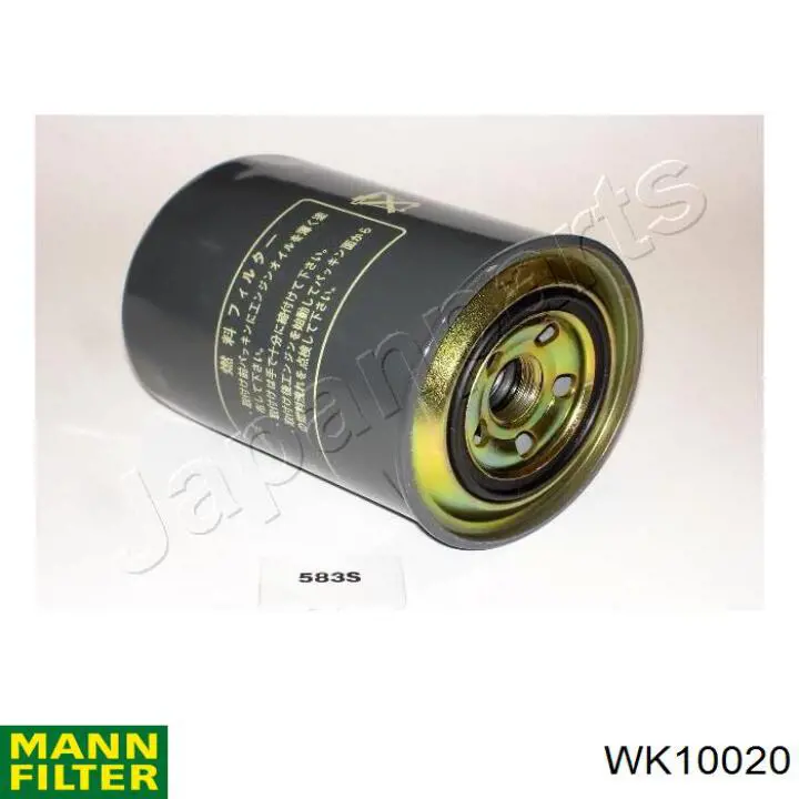 Фільтр тонкого очищення палива Mann-Filter WK10020 ціна, від 10.29 USD