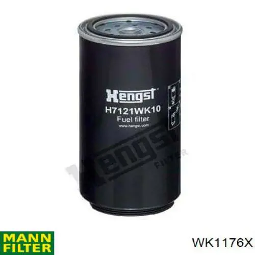 Фільтр тонкого очищення палива Mann-Filter WK1176X ціна, від 37.58 USD