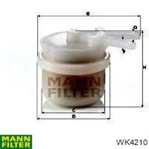 Паливний фільтр WK4210 Mann-Filter