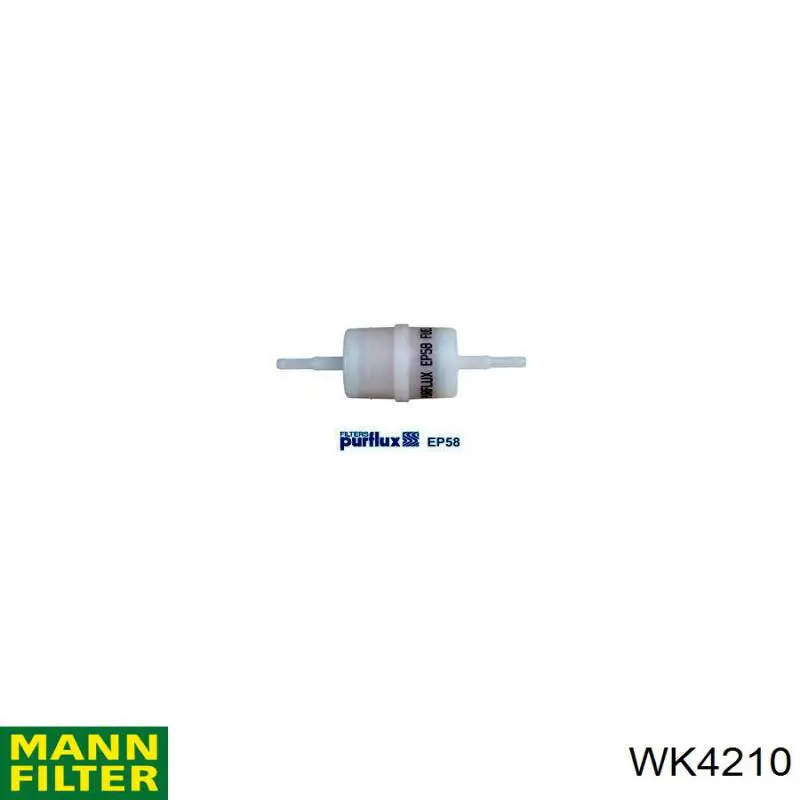 Фільтр паливний Mann-Filter WK4210