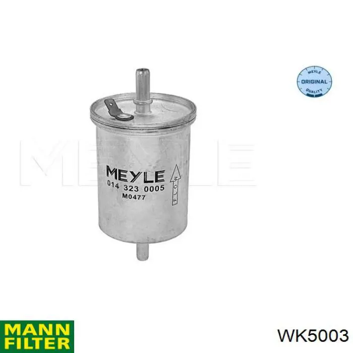 Фільтр паливний Mann-Filter WK5003