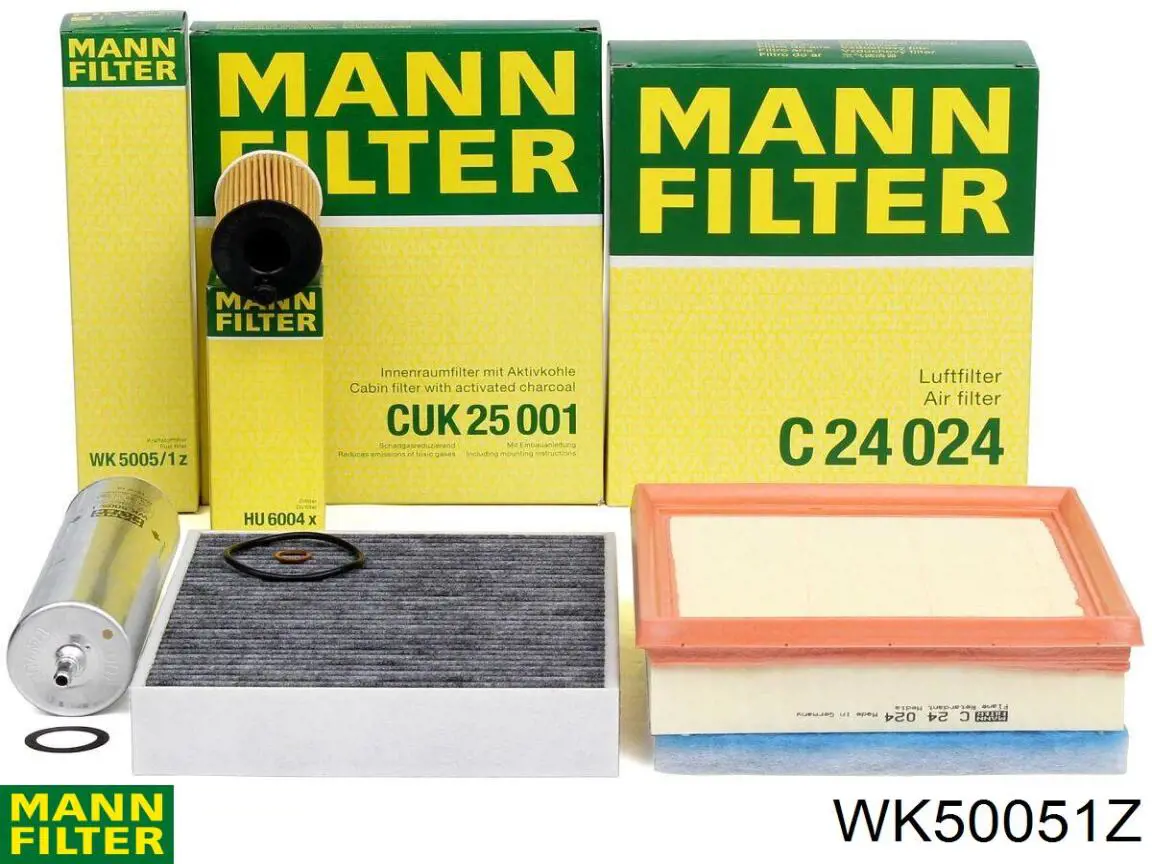 Паливний фільтр WK50051Z Mann-Filter