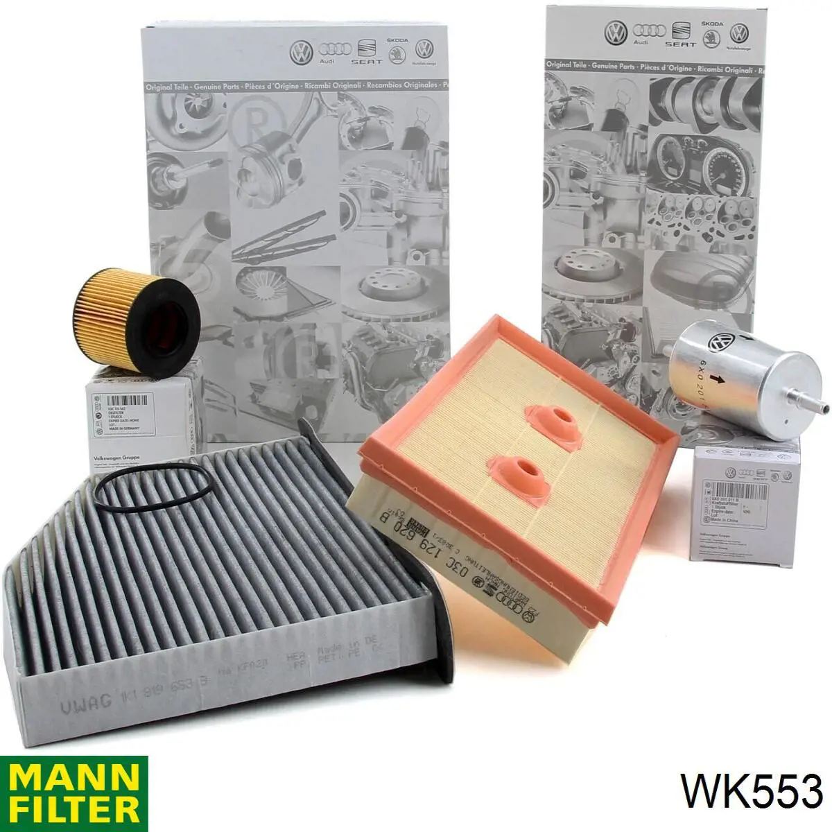 Паливний фільтр WK553 Mann-Filter