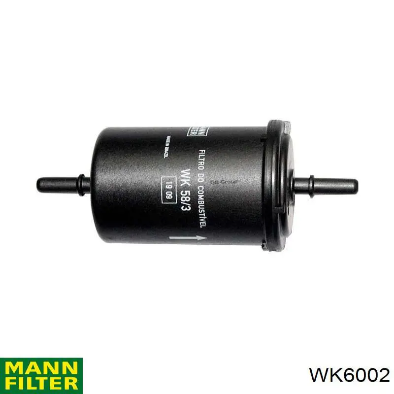 WK6002 Mann-Filter фільтр паливний