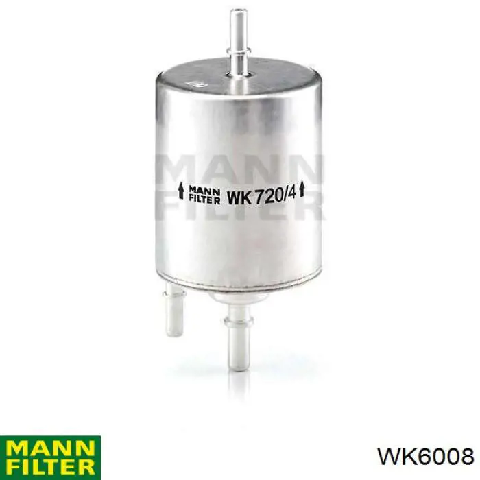 Фільтр паливний Mann-Filter WK6008