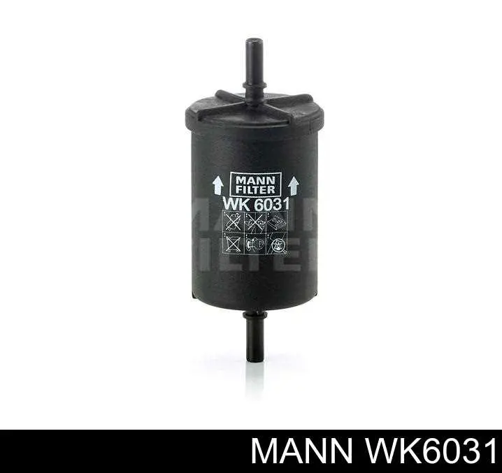 WK6031 Mann-Filter фільтр паливний