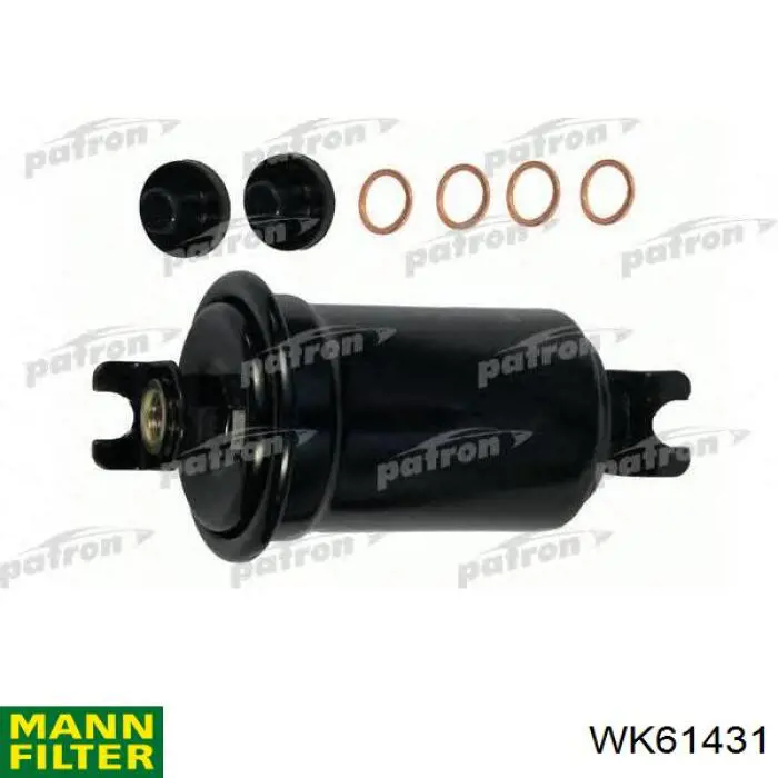 Купити WK61431 Mann-Filter Фільтр-відстійник палива грубої очистки