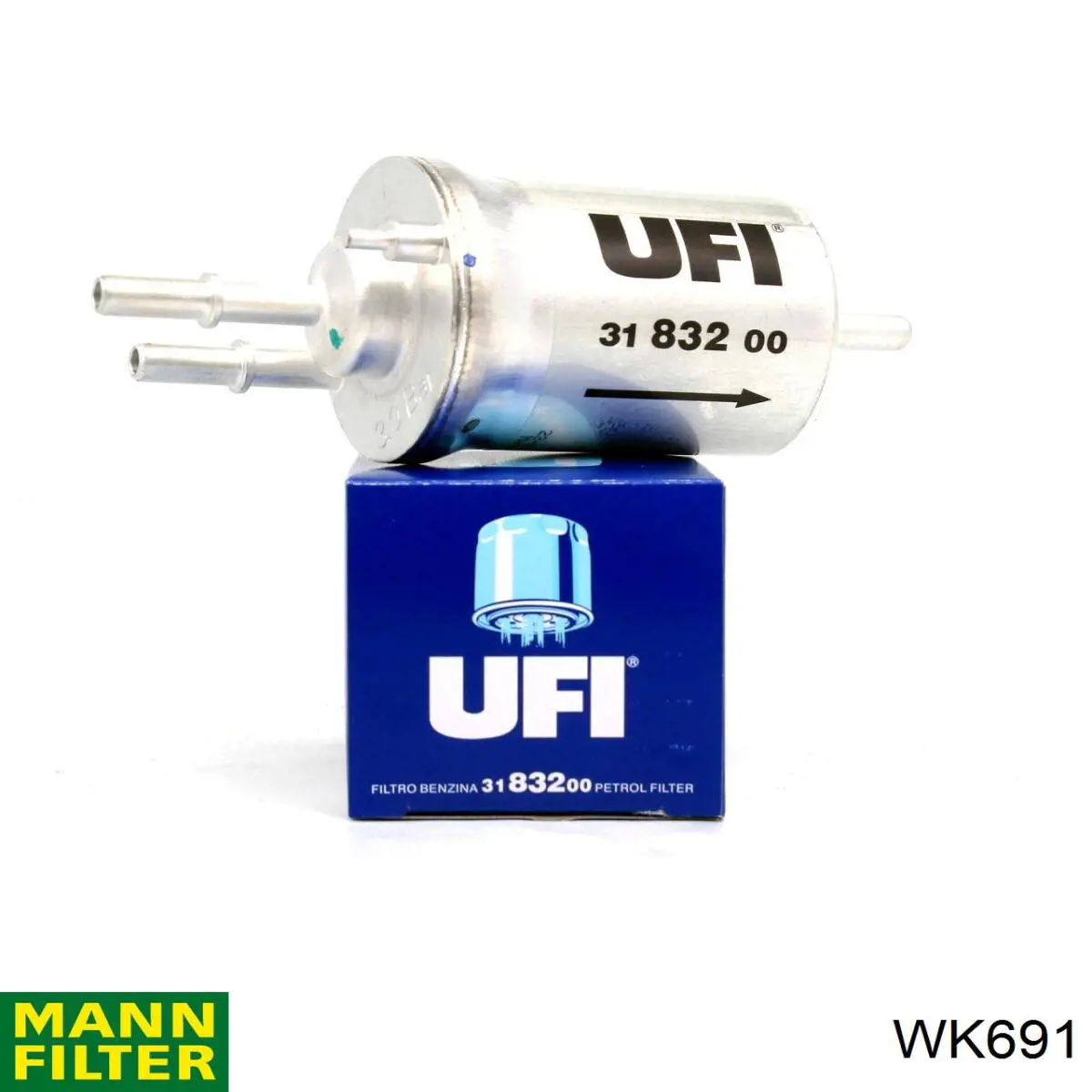 Паливний фільтр WK691 Mann-Filter