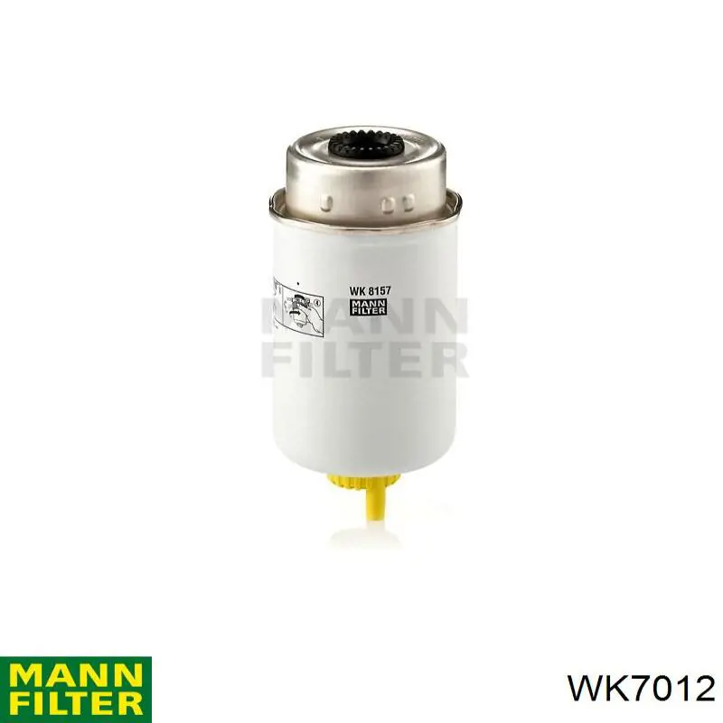 Фільтр тонкого очищення палива Mann-Filter WK7012 ціна, від 30.26 USD