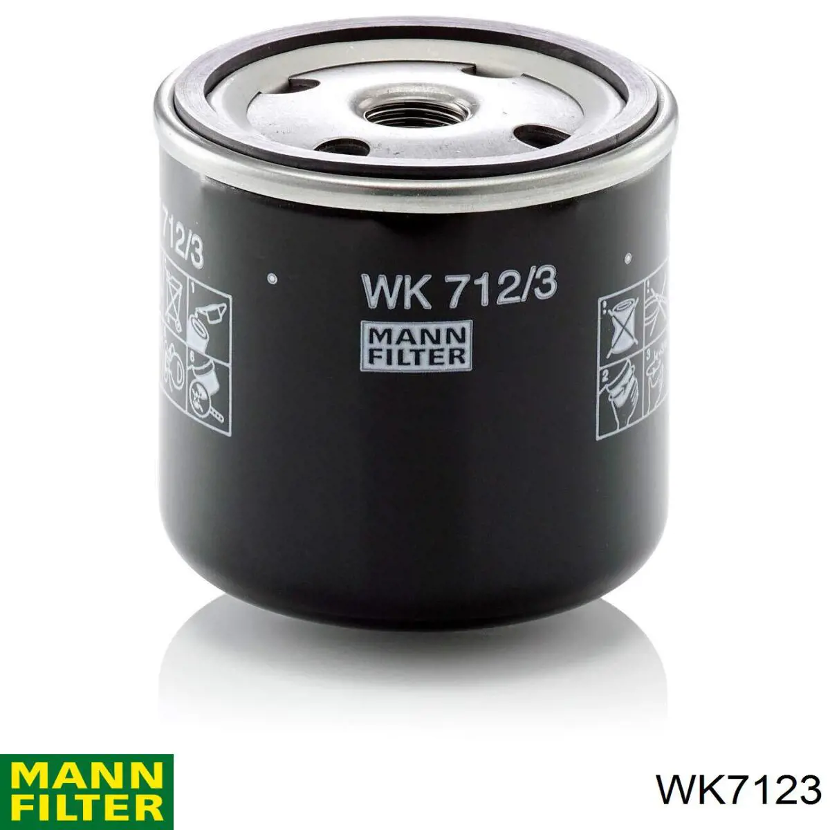 WK7123 Mann-Filter фільтр паливний
