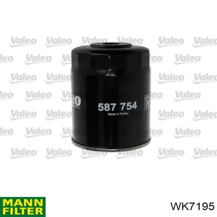 Фільтр тонкого очищення палива Mann-Filter WK7195 ціна, від 5.69 USD