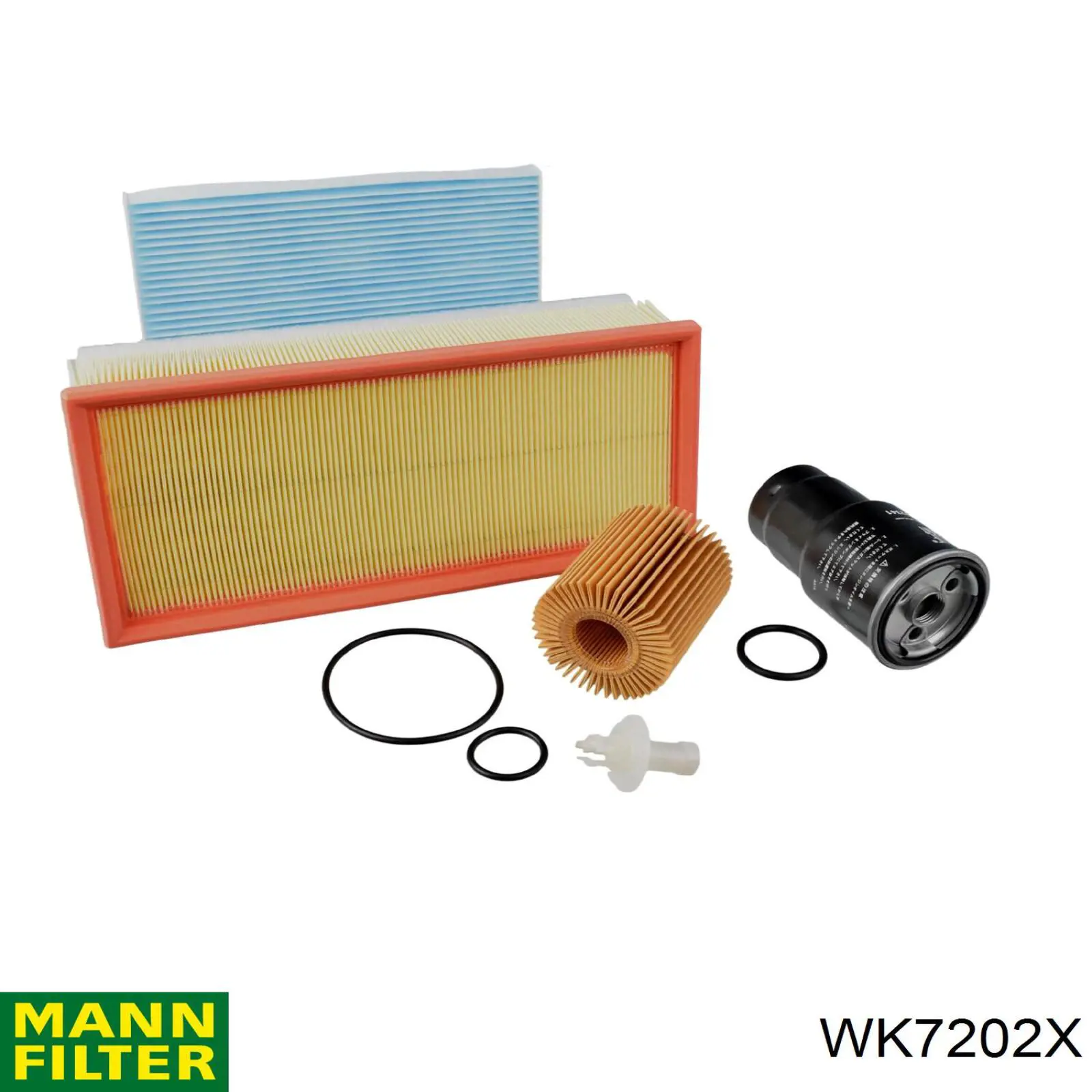 Паливний фільтр WK7202X Mann-Filter