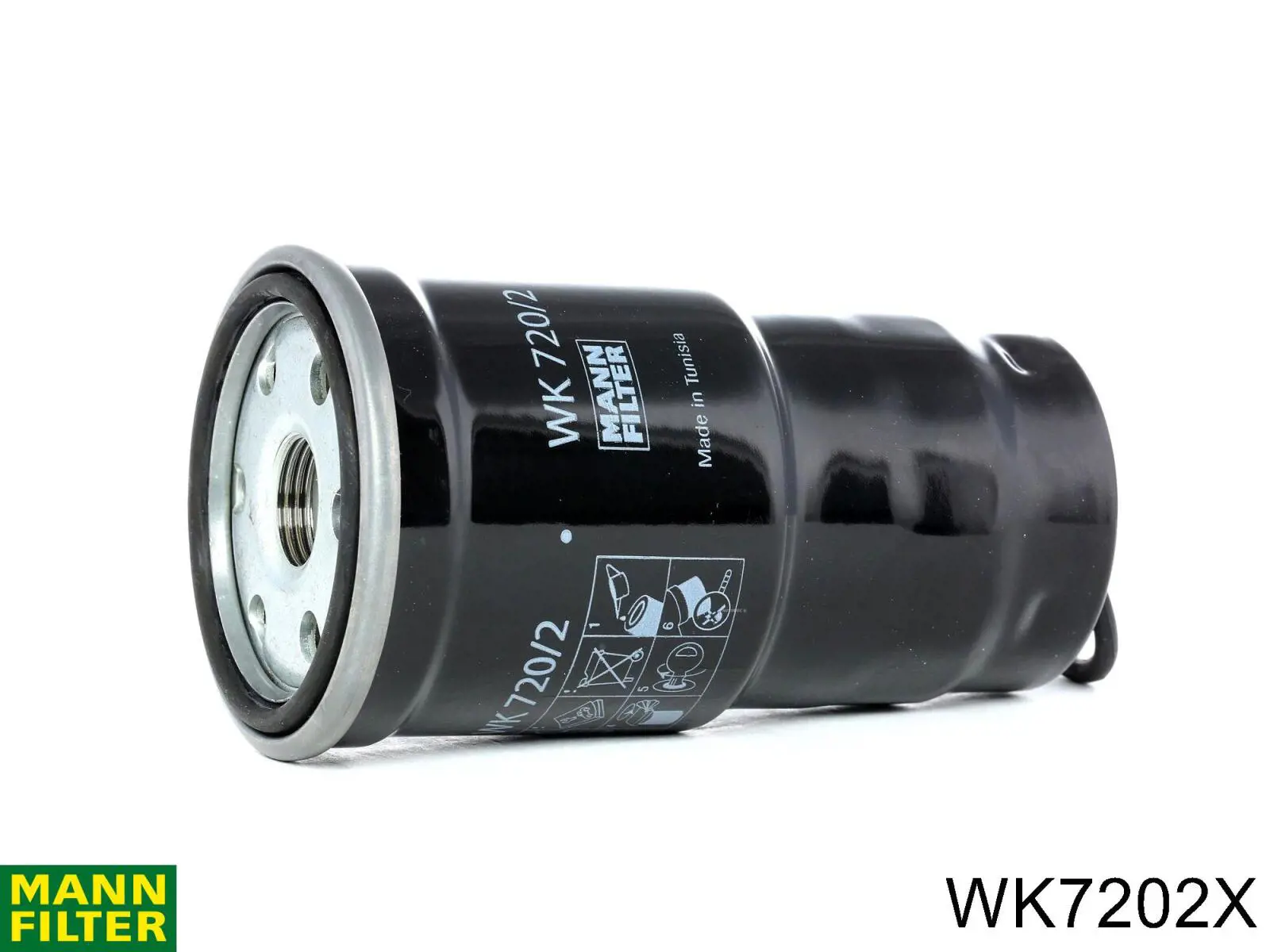 WK7202X Mann-Filter фільтр паливний