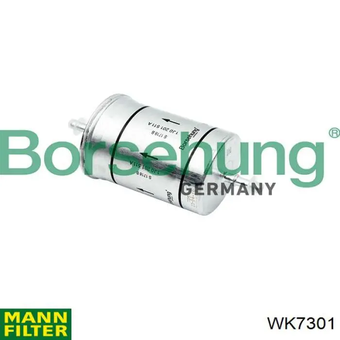 Фільтр тонкого очищення палива Mann-Filter WK7301 ціна, від 8.17 USD