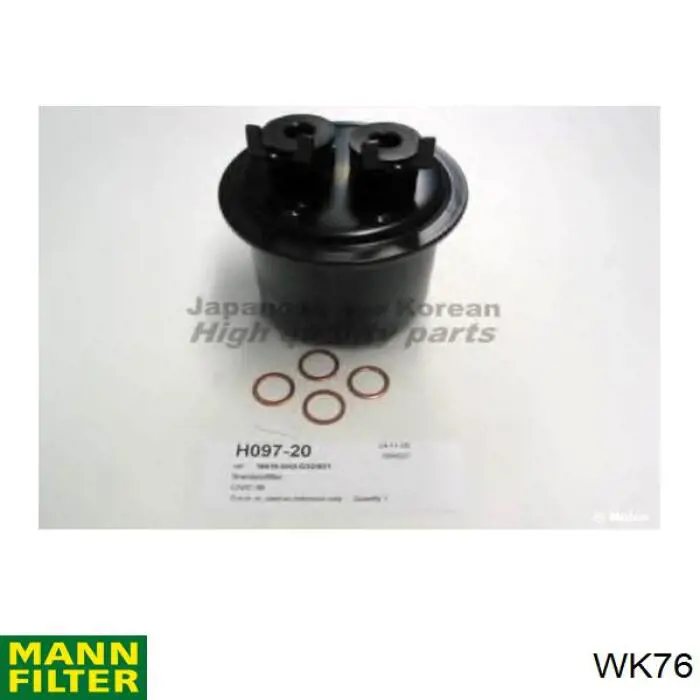 WK76 Mann-Filter фільтр паливний
